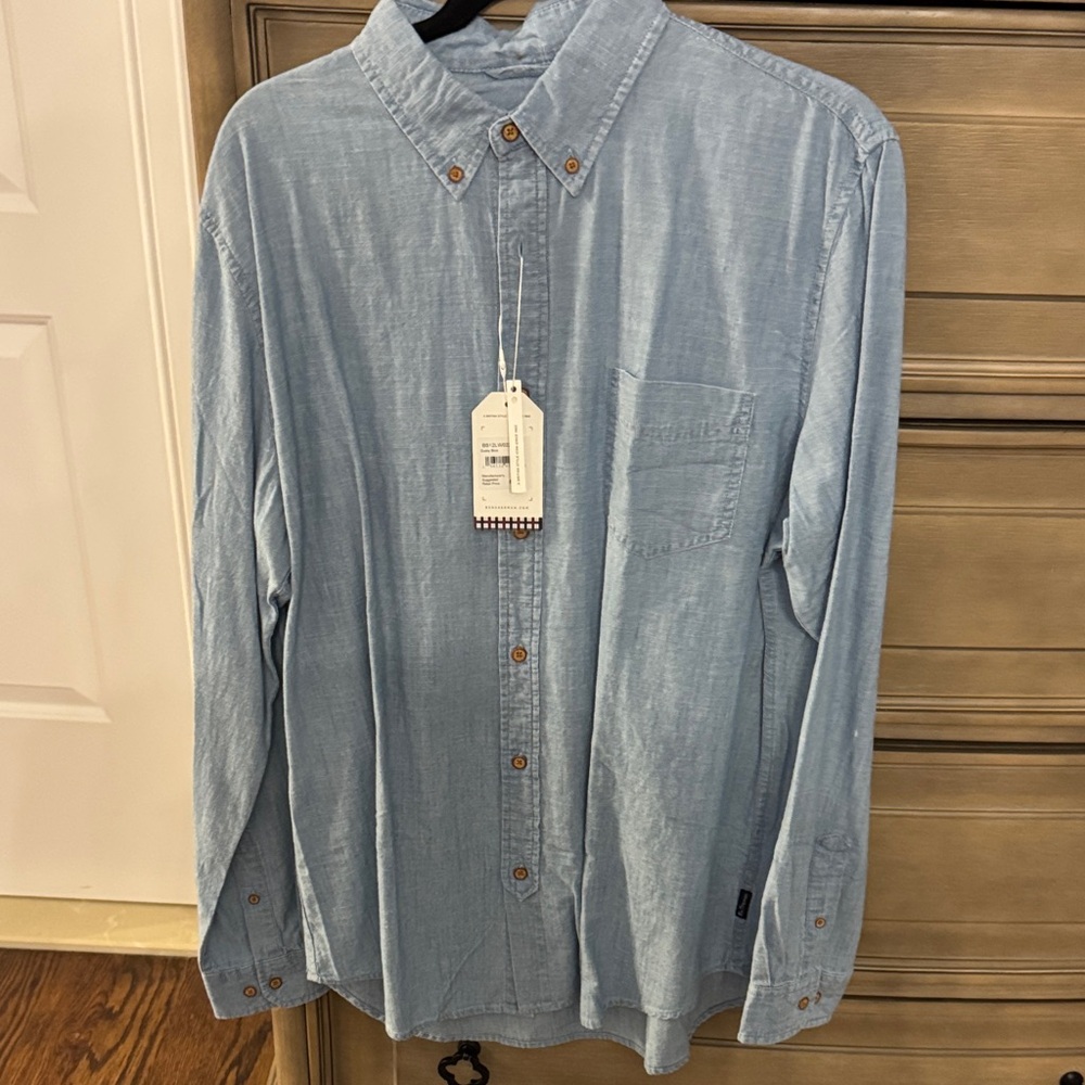 Ben Sherman Light Blue Casual Button Down Shirt